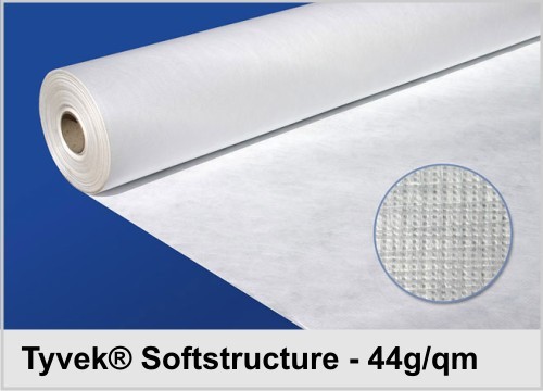 Tyvek® Softstructure, 1443R, 44 g/qm 3 m als Paket