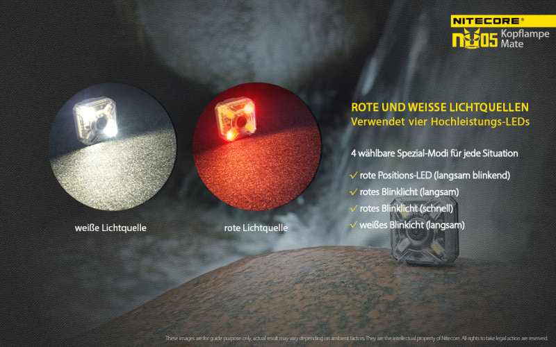 Nitecore NU05 V2 - USBC Outdoor Lampe