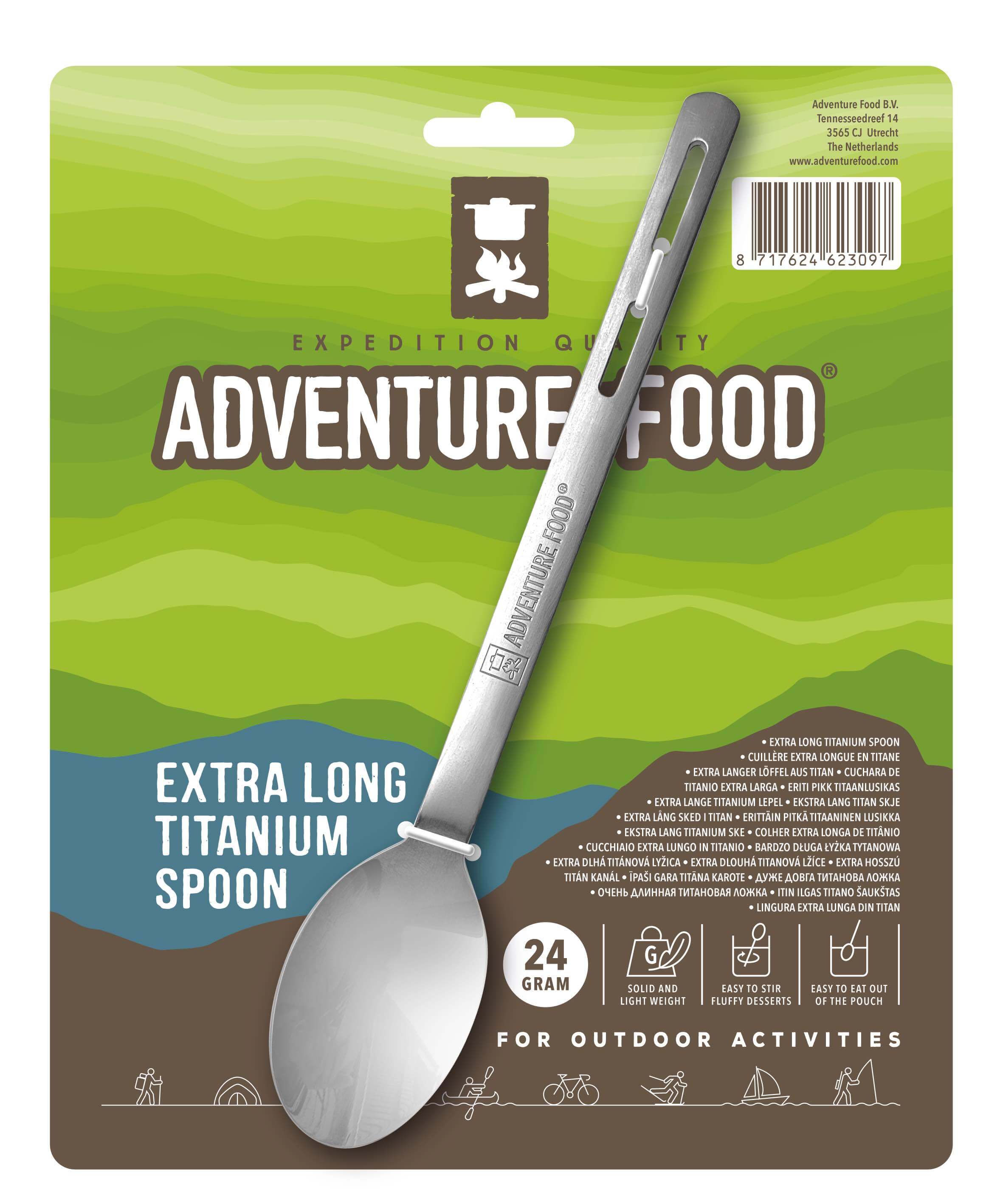 Adventure Food Titanium Spoon