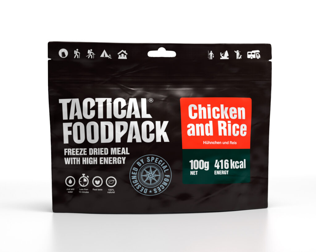 Tactical Foodpack Hühnchen und Reis