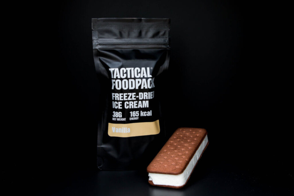 Tactical Foodpack Freeze Dried Ice Cream Vanilla