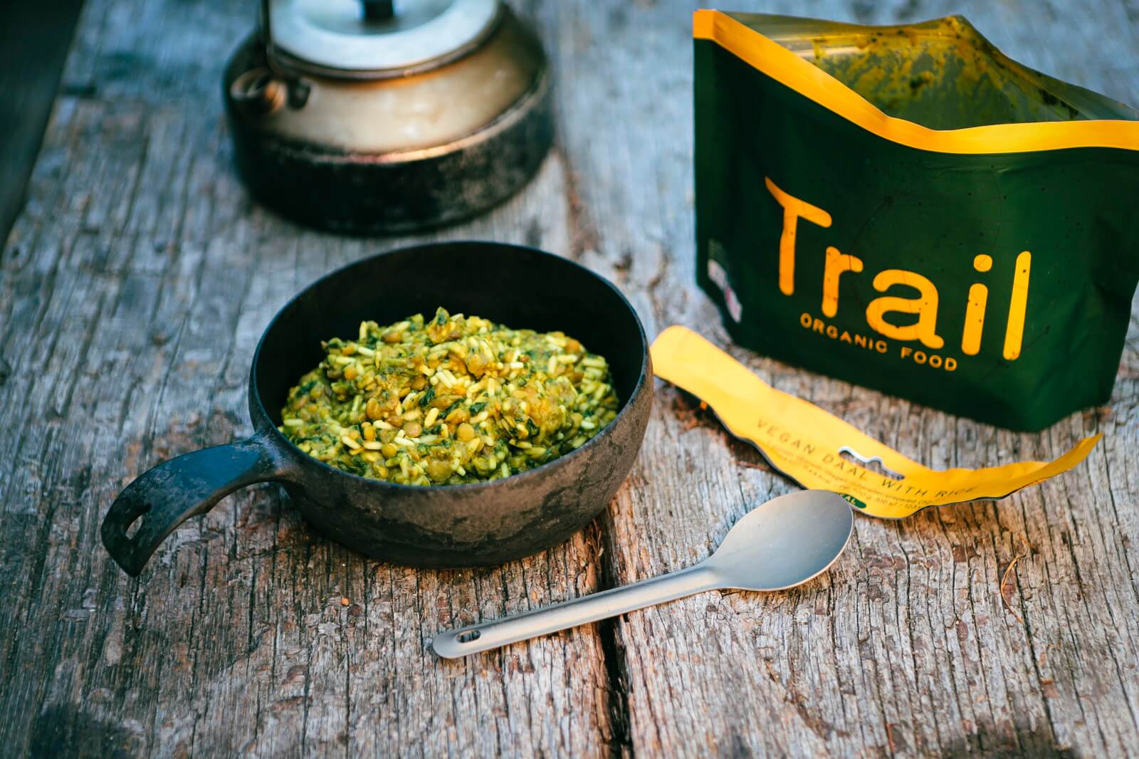 Trail Organic Food Veganer Daal mit Reis