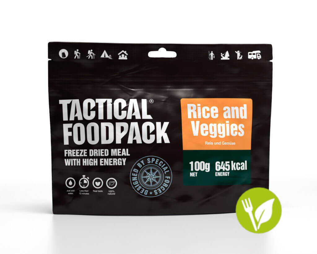 Tactical Foodpack Reispfanne mit Gemüse
