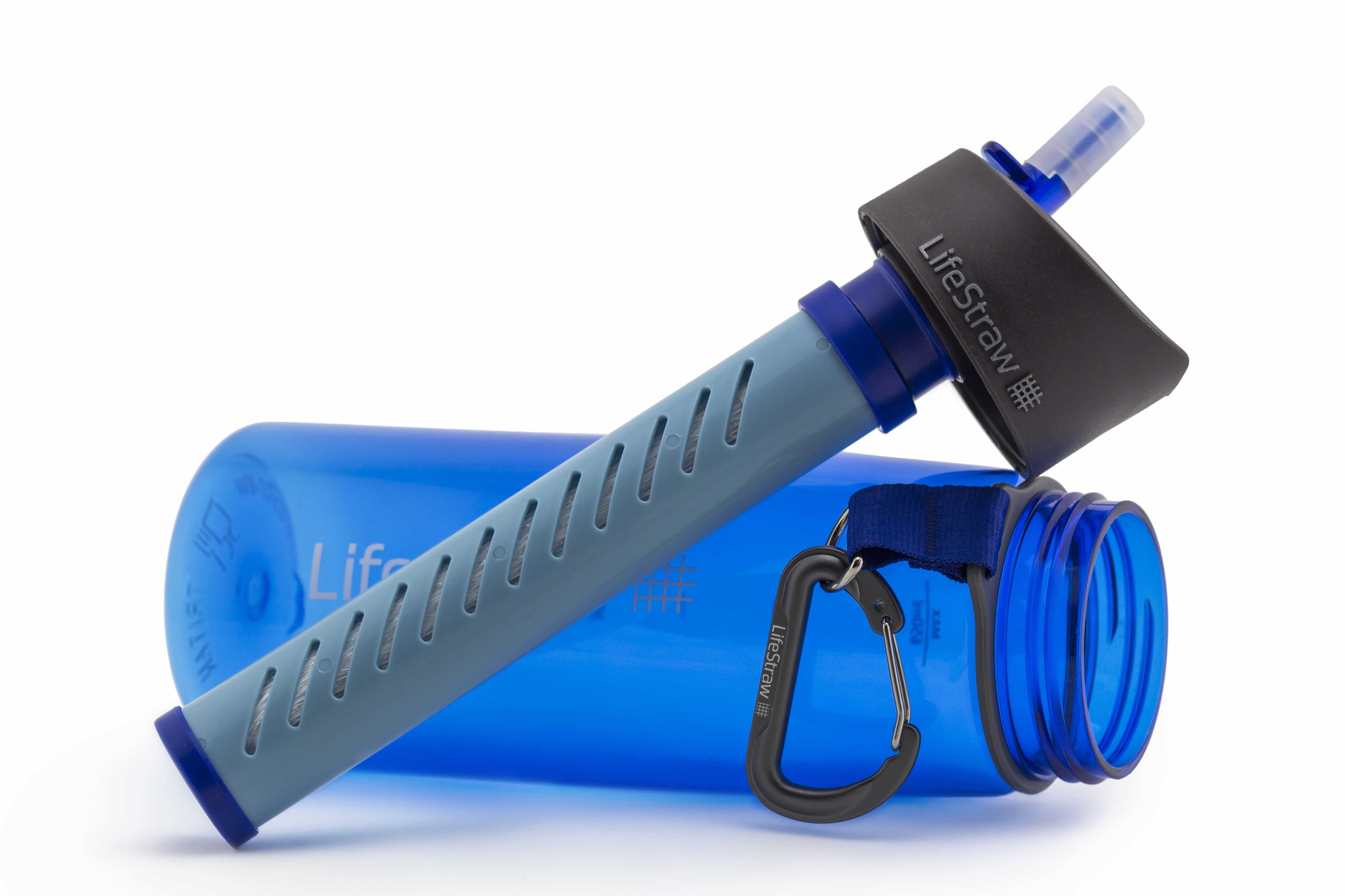 LifeStraw Go 2-Stage Wasserfilter Flasche - blau