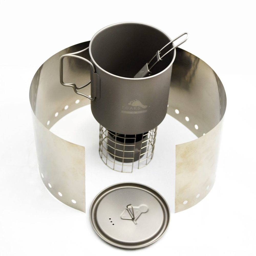 Toaks Ultralight Titanium Cook System CS02 mit 650 ml Topf