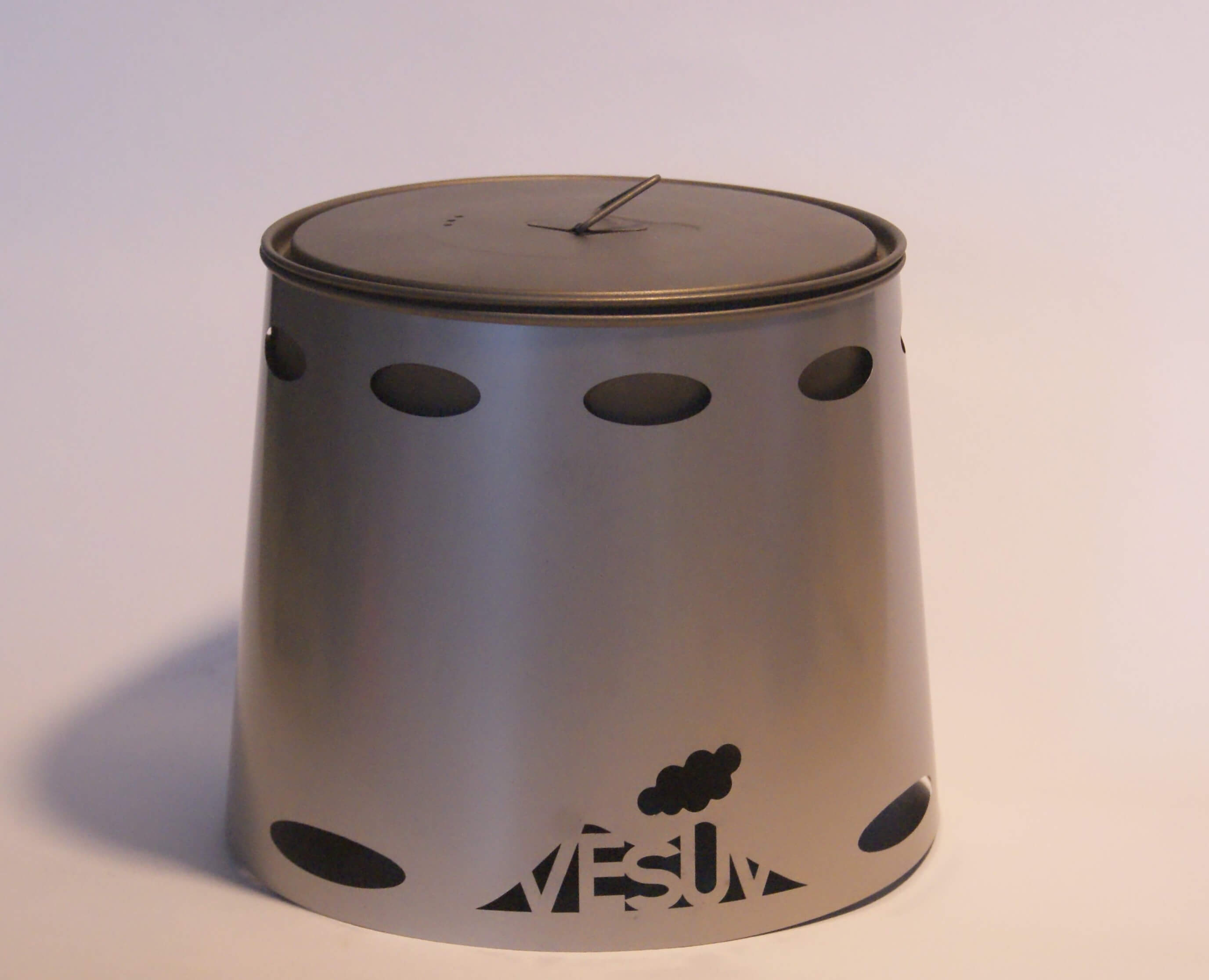 Vesuv Titan Windschutz für Toaks Töpfe für Toaks 700 ml