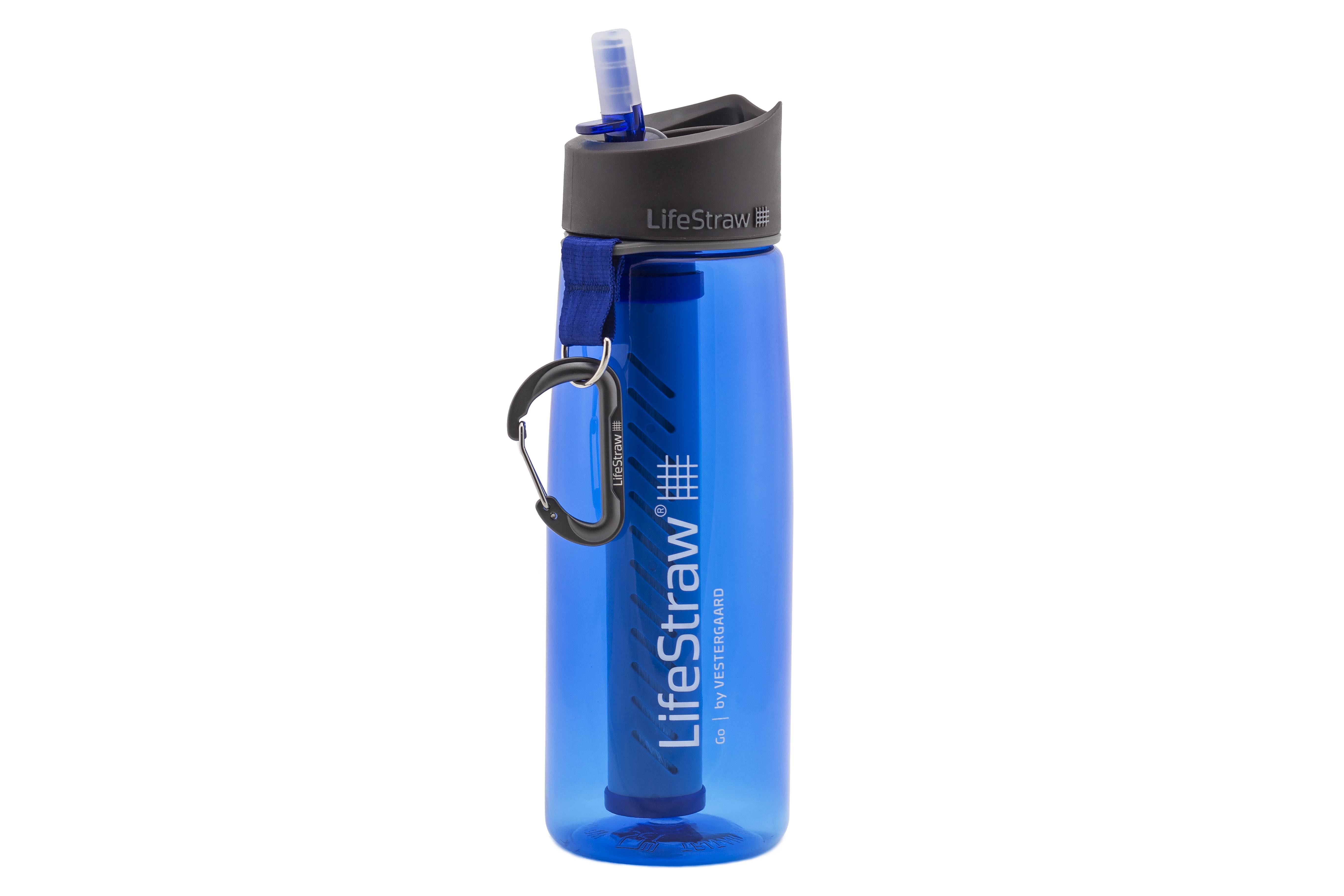 LifeStraw Go 2-Stage Wasserfilter Flasche - blau