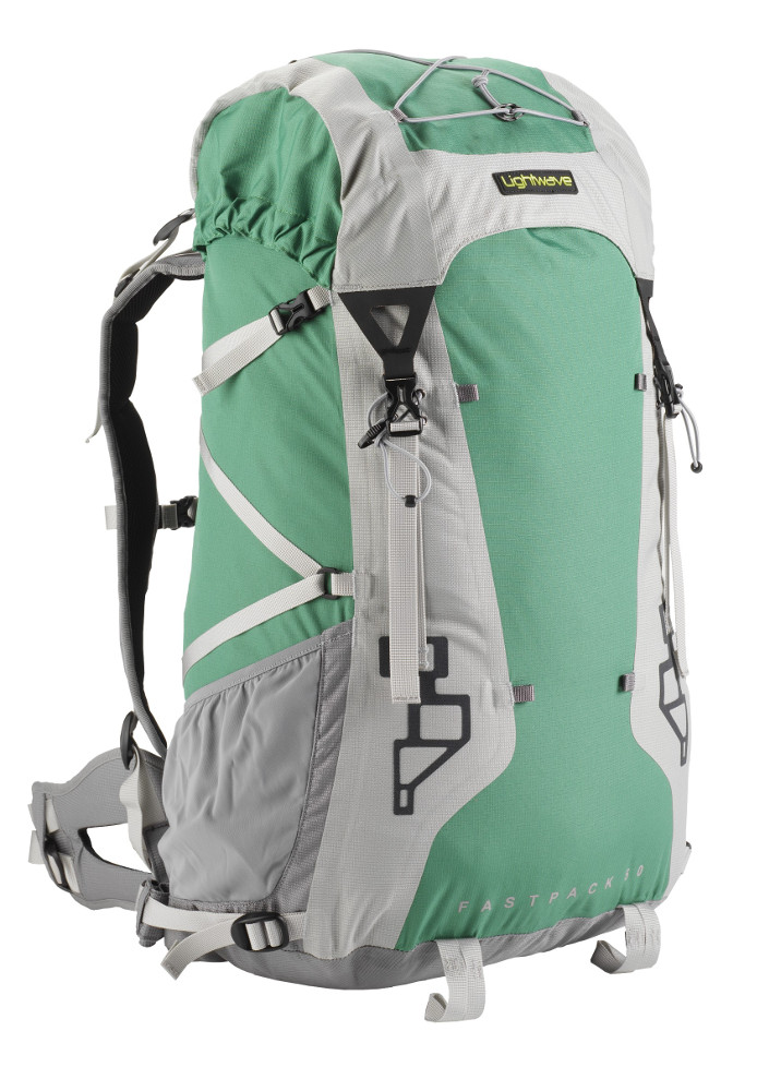 Lightwave Fastpack 50 Ultraleicht Rucksack green U2 | Rücken 42 cm | 170 - 180 cm Körpergröße
