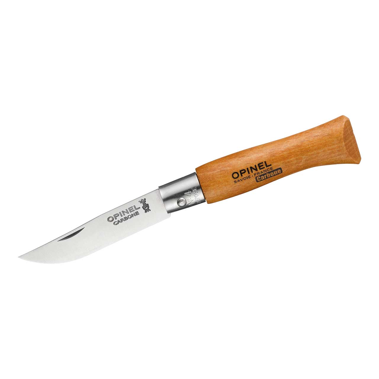 Opinel Messer No. 4 Carbon