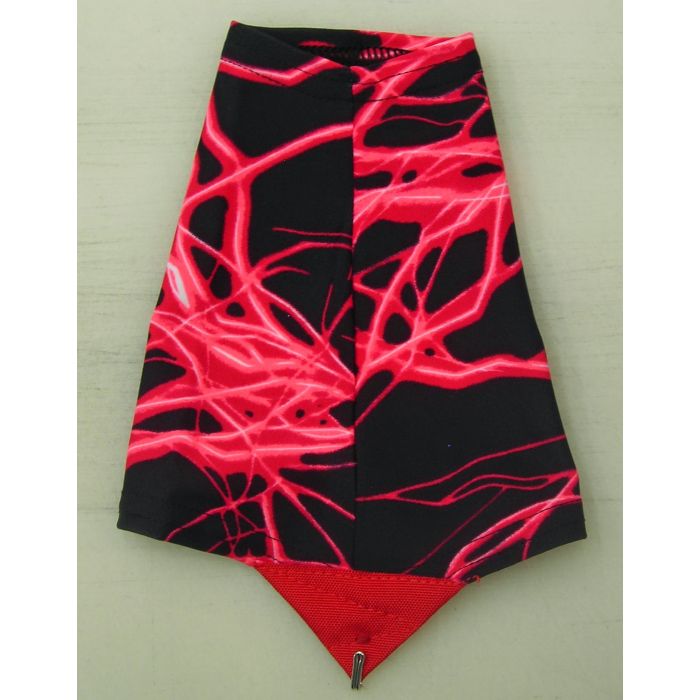 Dirty Girl Gaiters Shattered Red