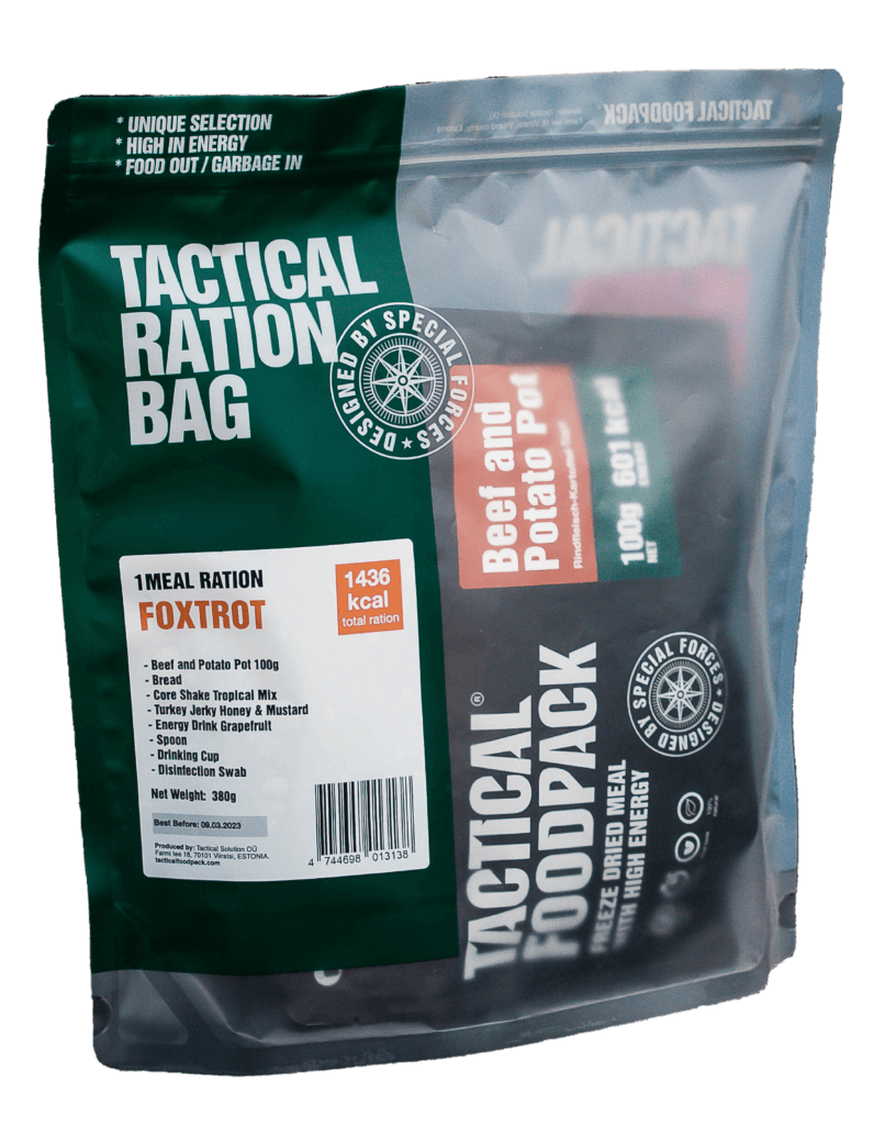 Tactical Foodpack FOXTROT 1 Meal Ration