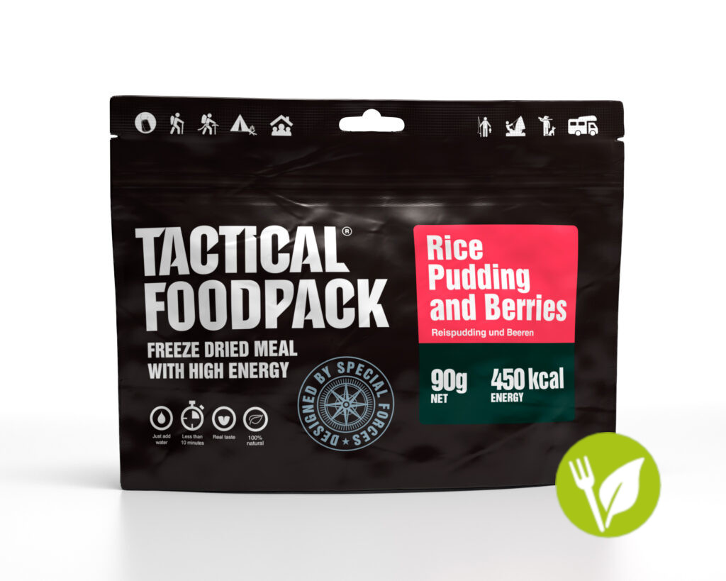 Tactical Foodpack Reispudding und Beeren