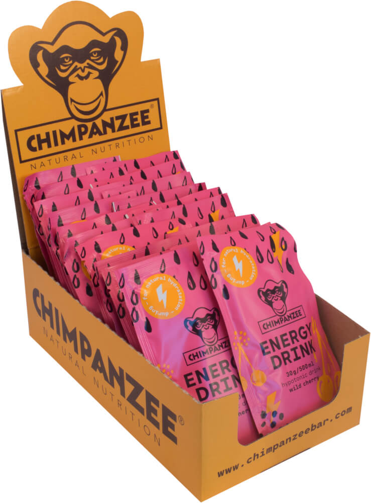 Chimpanzee Energy Drink Wild Cherry