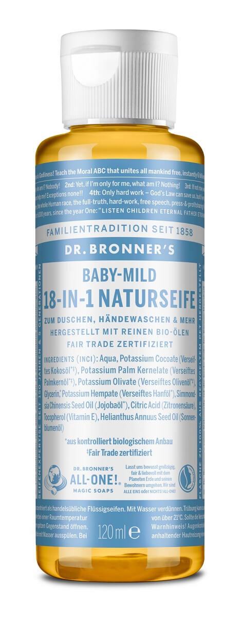 Dr. Bronner´s 18-IN-1 Naturseife 120 ml Baby-Mild