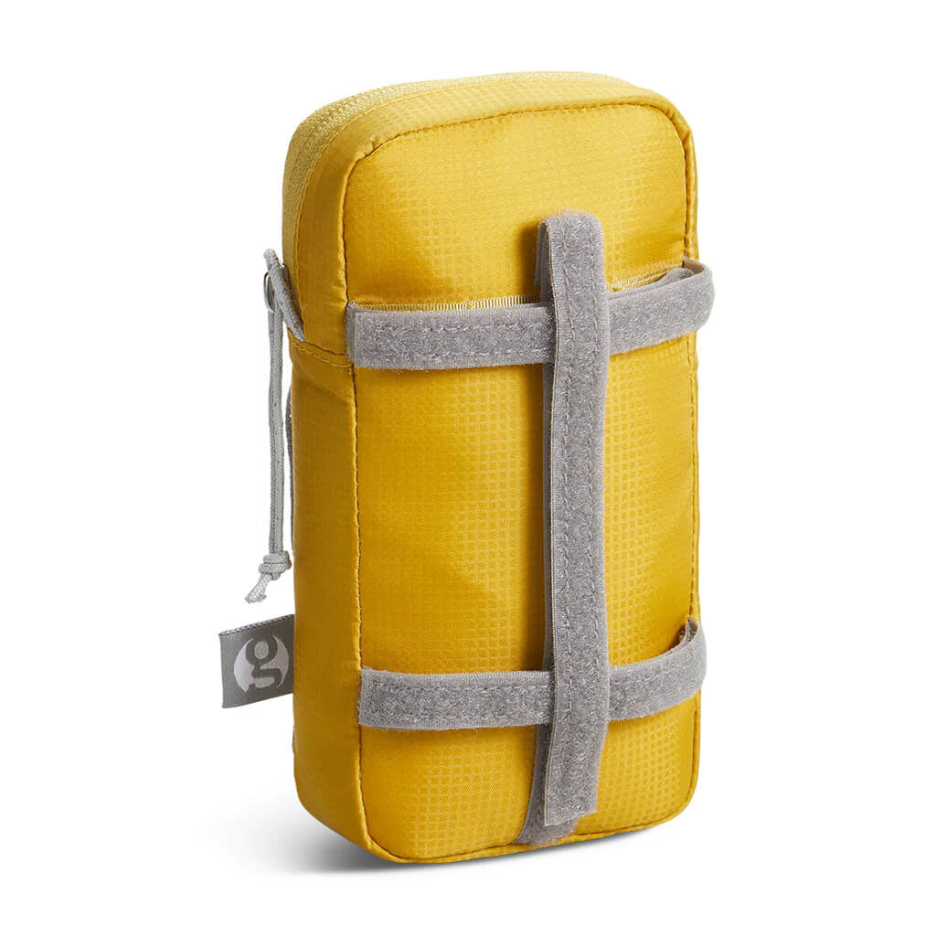 Gossamer Gear Shoulder Strap Pocket Gelb Large