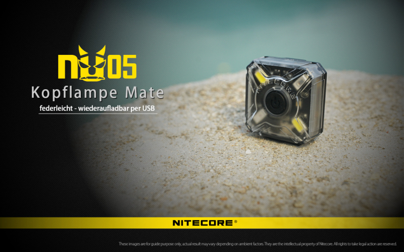 Nitecore NU05 V2 - USBC Outdoor Lampe