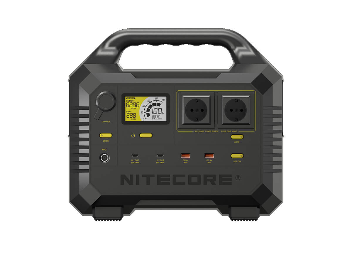 Nitecore NES1200 - mobile Stromversorgung - 1252,8 Wh