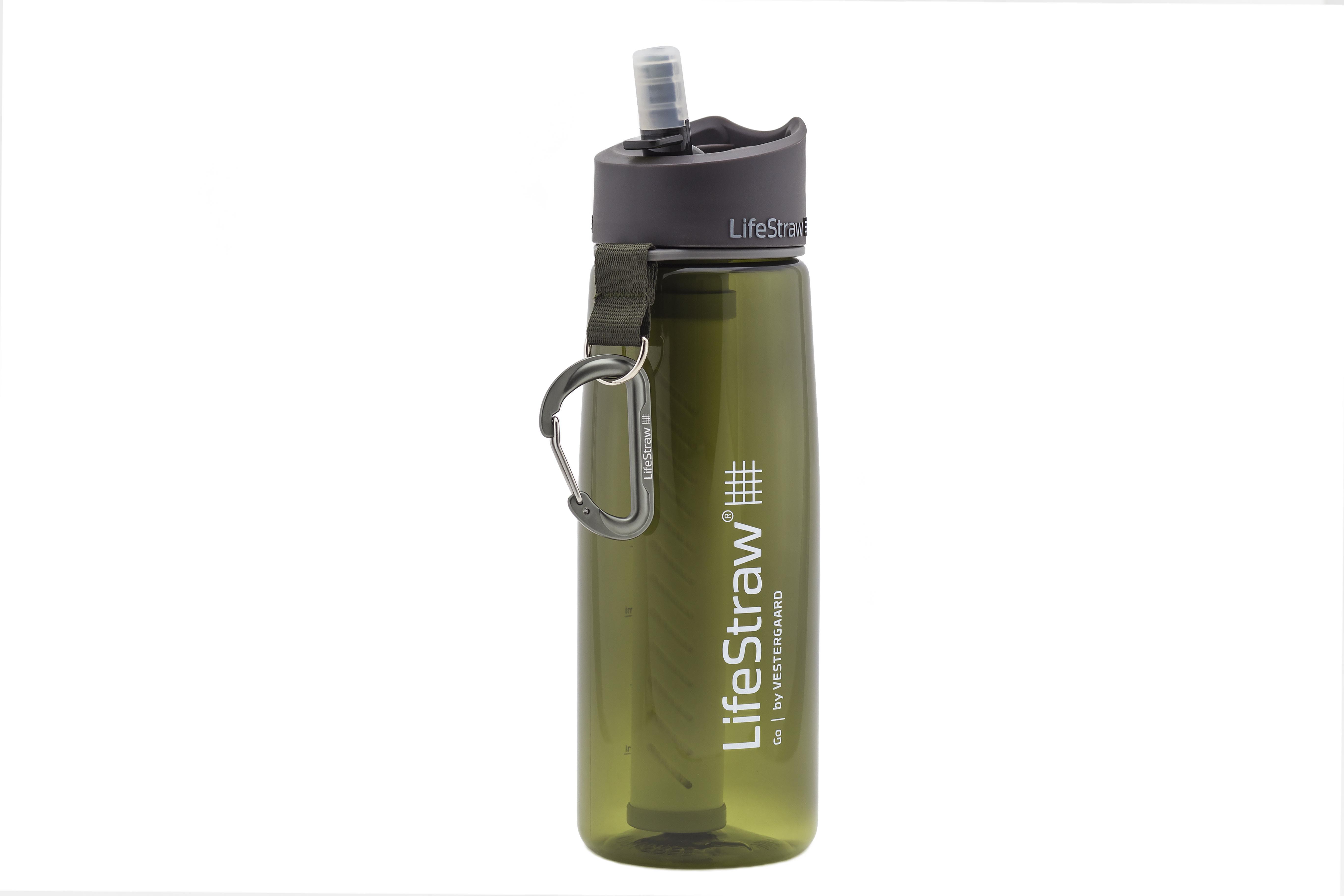 LifeStraw Go 2-Stage Wasserfilter Flasche - grün