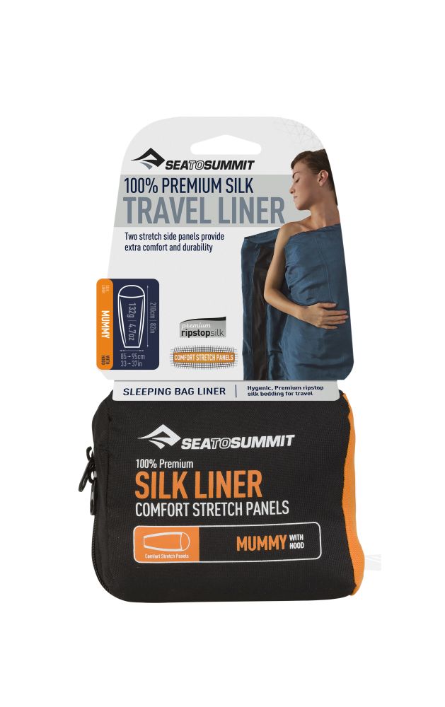Sea To Summit Premium Silk Stretch Travel Liner