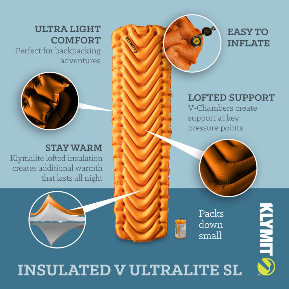 Klymit Insulated Static V Ultralite SL™
