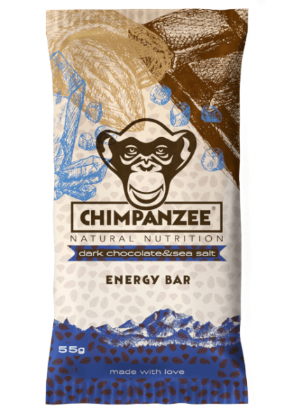 Chimpanzee Energy Bar Dark Chocolate &amp; Sea Salt
