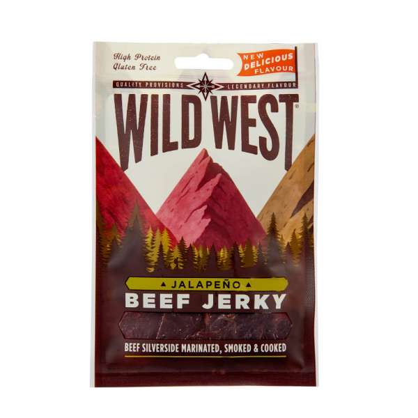 Jerkys Wild West Beef Jerky Jalapeno