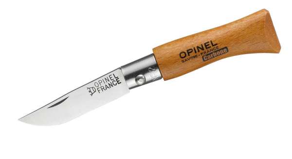 Opinel Messer No.2 Buche Carbon